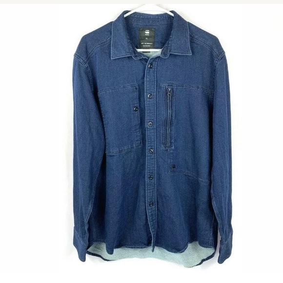 g star denim shirts